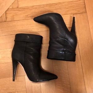 Loeffler Randall leather boots